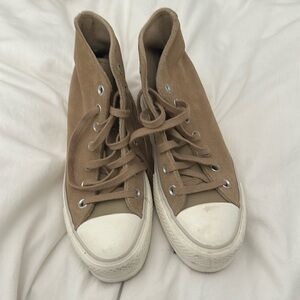 Suede Beige Converse